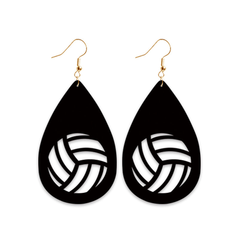 Wholesale 2pairs/pack Leather Fashion Earrings